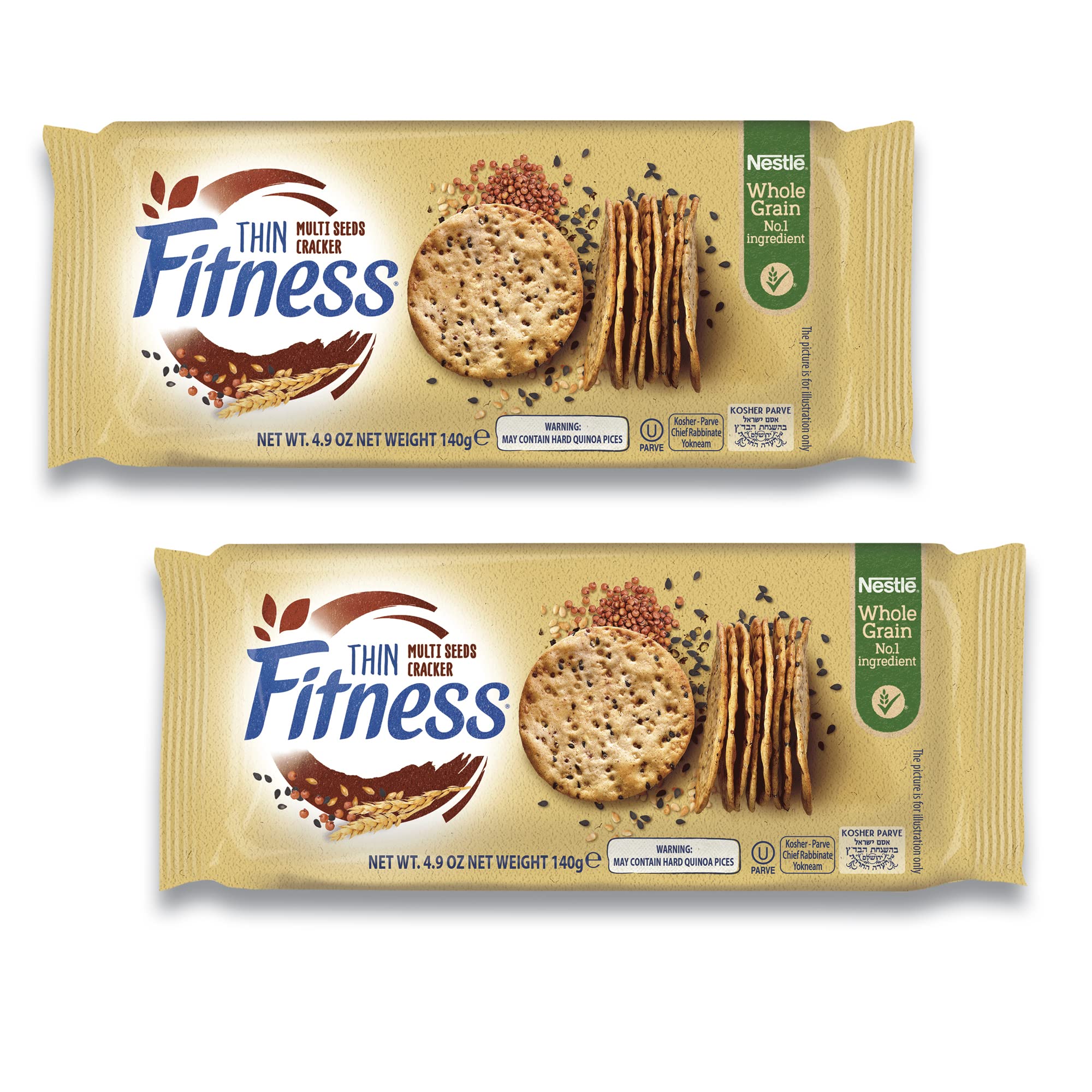 Fitness קרקרים (6 יח')