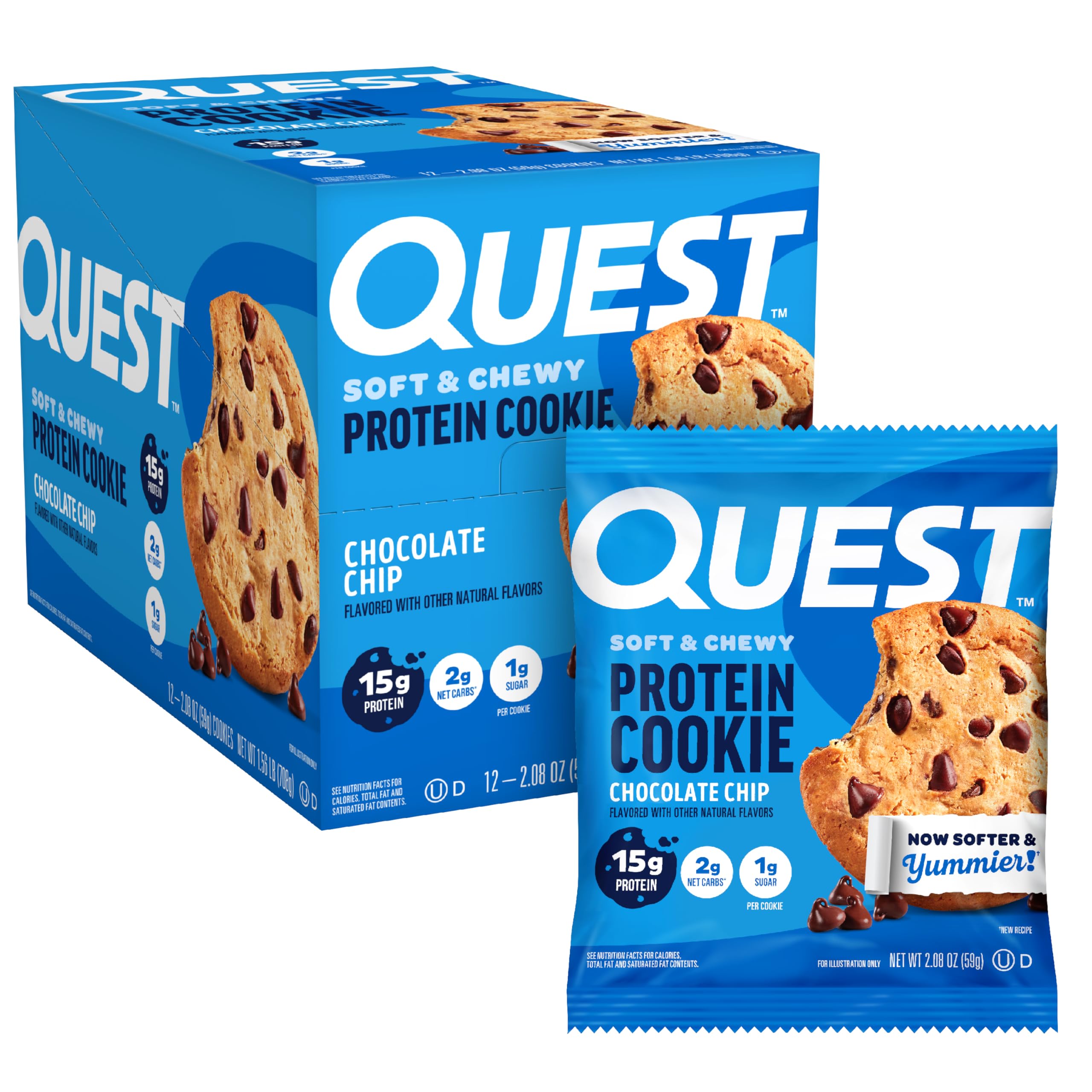 עוגיות חלבון Quest
